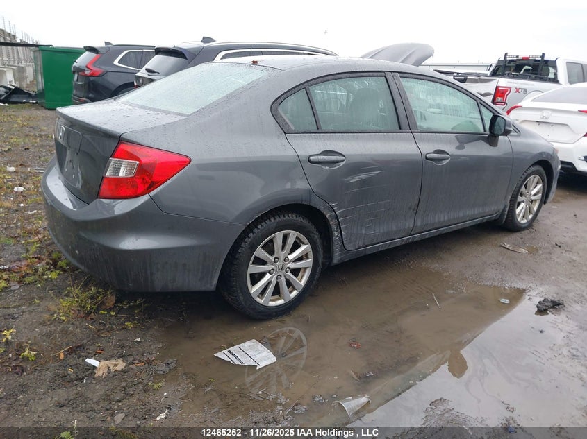 2012 Honda Civic Ex VIN: 2HGFB2F55CH035993 Lot: 12465252