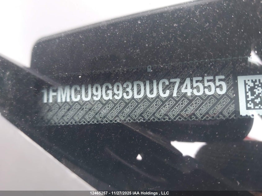 1FMCU9G93DUC74555 2013 FORD ESCAPE photo no. 18