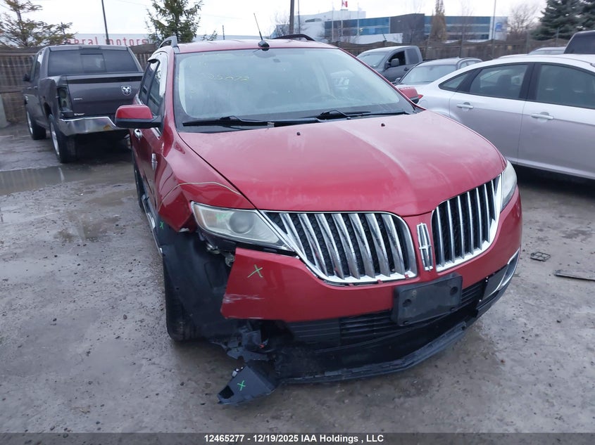 2LMDJ8JK3BBJ25072 2011 Lincoln Mkx auction photo 1