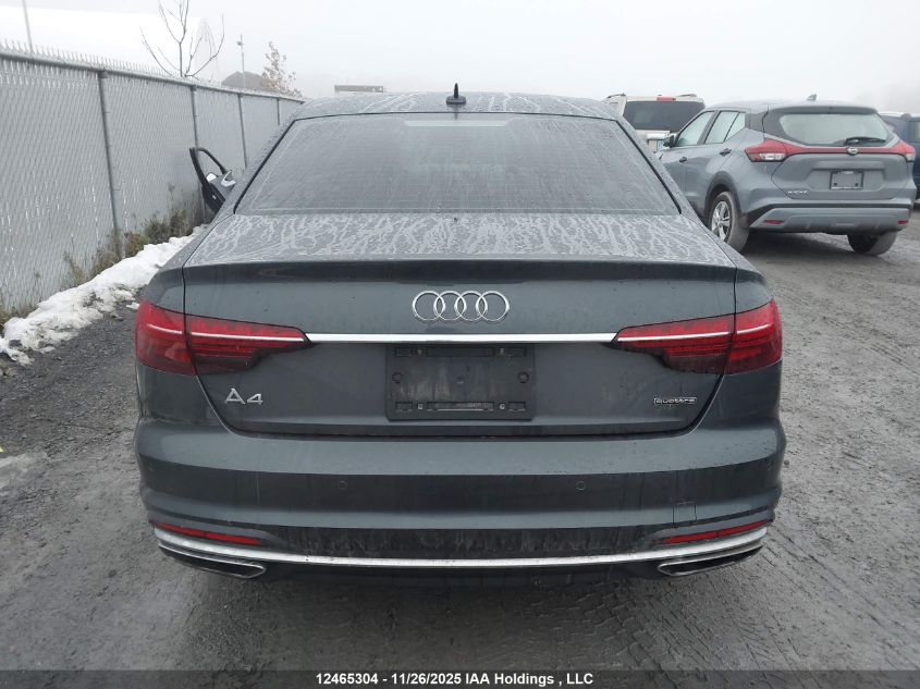2020 Audi A4 2.0T Komfort VIN: WAUANAF42LN008367 Lot: 12465304