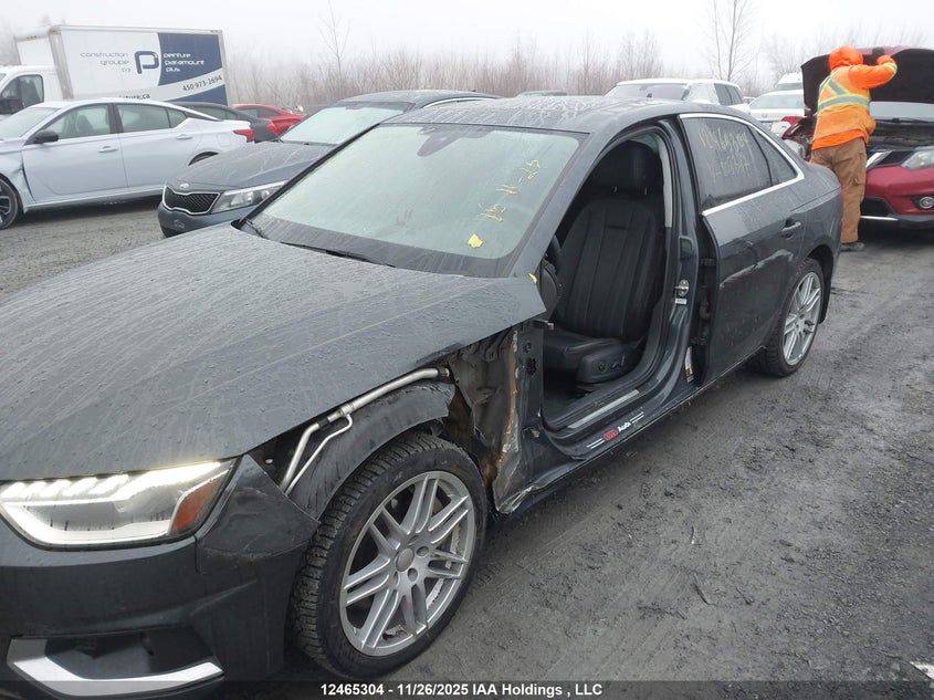 2020 Audi A4 2.0T Komfort VIN: WAUANAF42LN008367 Lot: 12465304