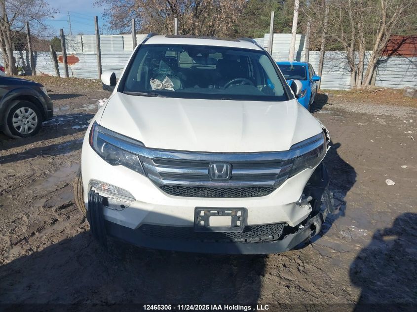 2017 Honda Pilot Ex-L Navi VIN: 5FNYF6H79HB508177 Lot: 12465305