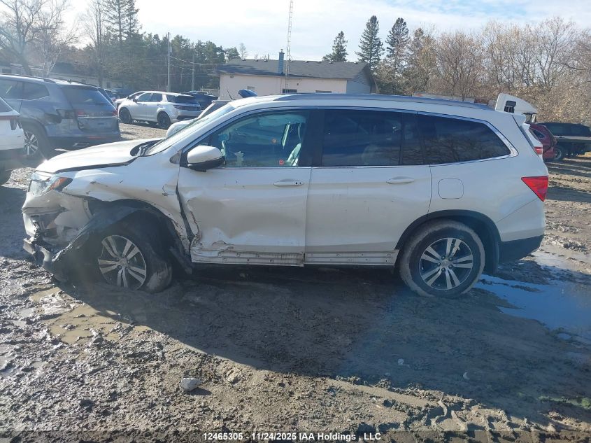 2017 Honda Pilot Ex-L Navi VIN: 5FNYF6H79HB508177 Lot: 12465305