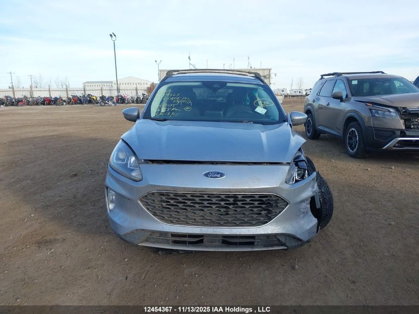 2022 Ford Escape Sel Hybrid VIN: 1FMCU9CZ7NUA73085 Lot: 12454367X