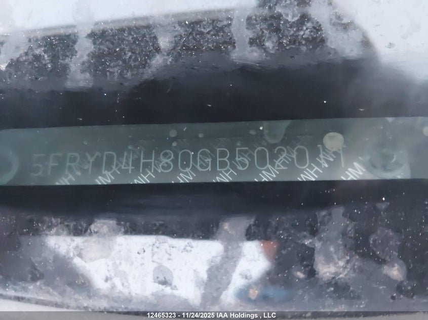5FRYD4H80GB502011 2016 ACURA MDX photo no. 9