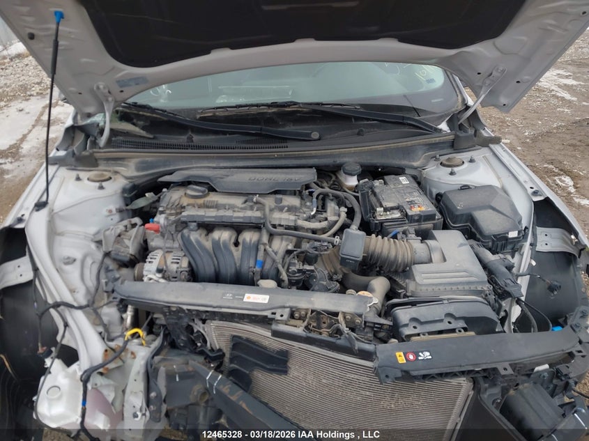 2022 Hyundai Elantra Preferred Ivt With Sun And Tech Package VIN: KMHLM4AG8NU247718 Lot: 12465328