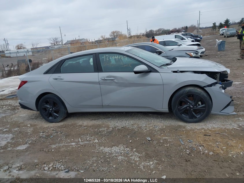 2022 Hyundai Elantra Preferred Ivt With Sun And Tech Package VIN: KMHLM4AG8NU247718 Lot: 12465328