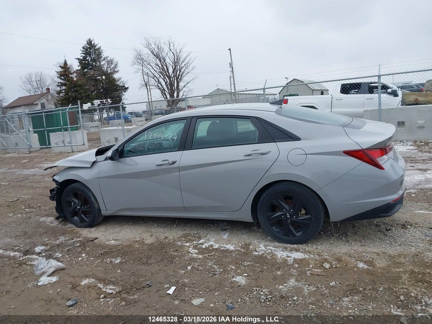 2022 Hyundai Elantra Preferred Ivt With Sun And Tech Package VIN: KMHLM4AG8NU247718 Lot: 12465328