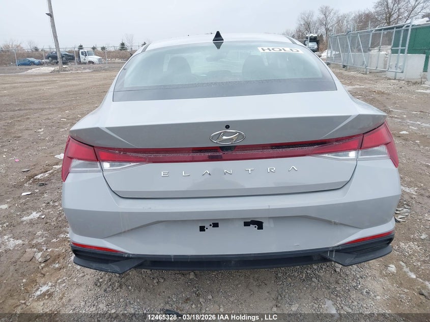 2022 Hyundai Elantra Preferred Ivt With Sun And Tech Package VIN: KMHLM4AG8NU247718 Lot: 12465328