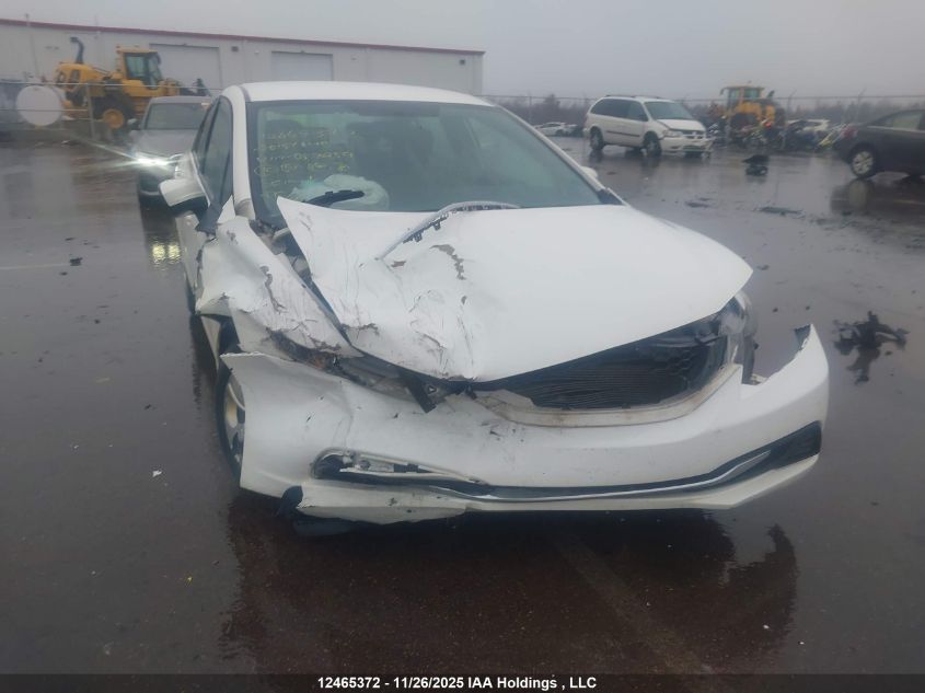 2015 Honda Civic Lx VIN: 2HGFB2F45FH057259 Lot: 12465372