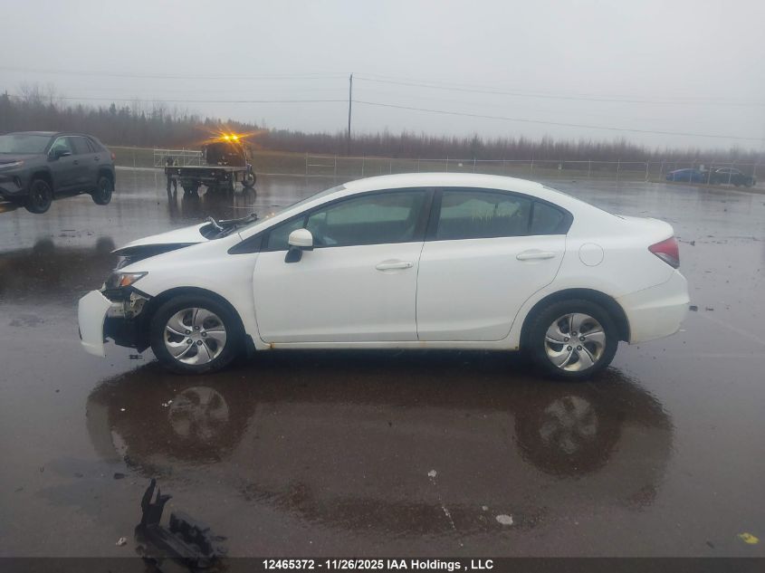 2015 Honda Civic Lx VIN: 2HGFB2F45FH057259 Lot: 12465372