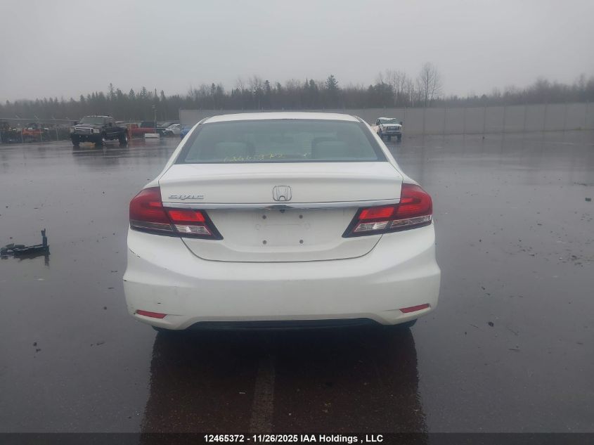 2015 Honda Civic Lx VIN: 2HGFB2F45FH057259 Lot: 12465372