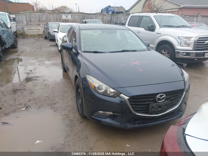 2017 Mazda Mazda3 VIN: 3MZBN1T73HM141952 Lot: 12465374