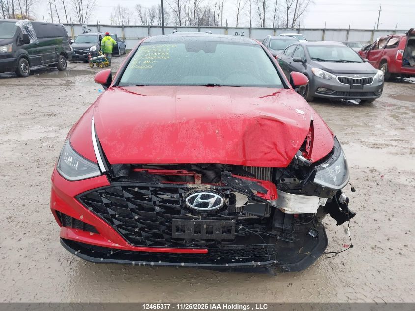 2020 Hyundai Sonata Luxury VIN: 5NPEL4J21LH038090 Lot: 12465377