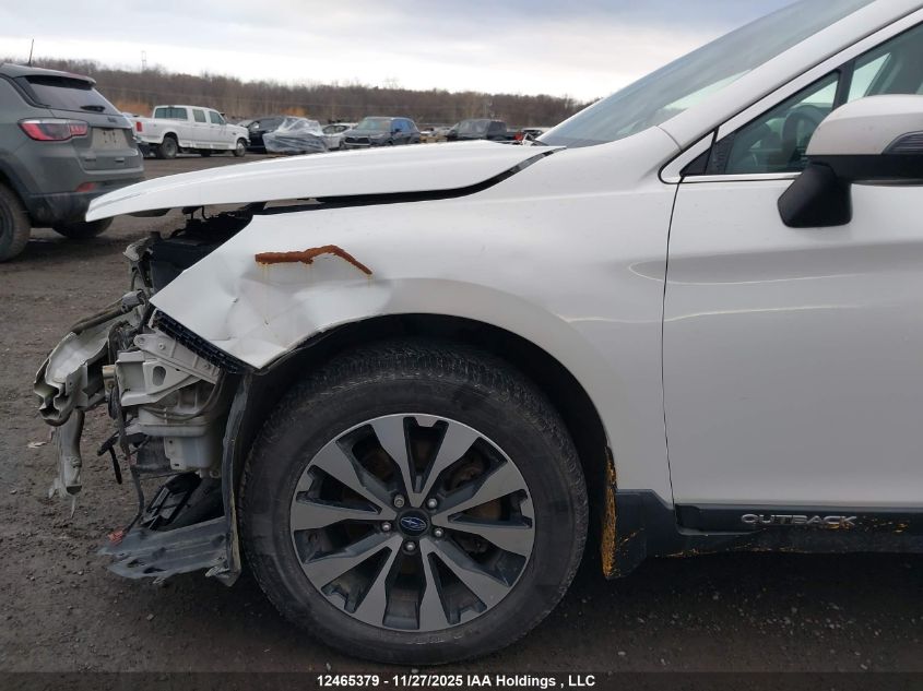 2016 Subaru Outback 3.6R Limited Package VIN: 4S4BSFNC7G3358581 Lot: 12465379