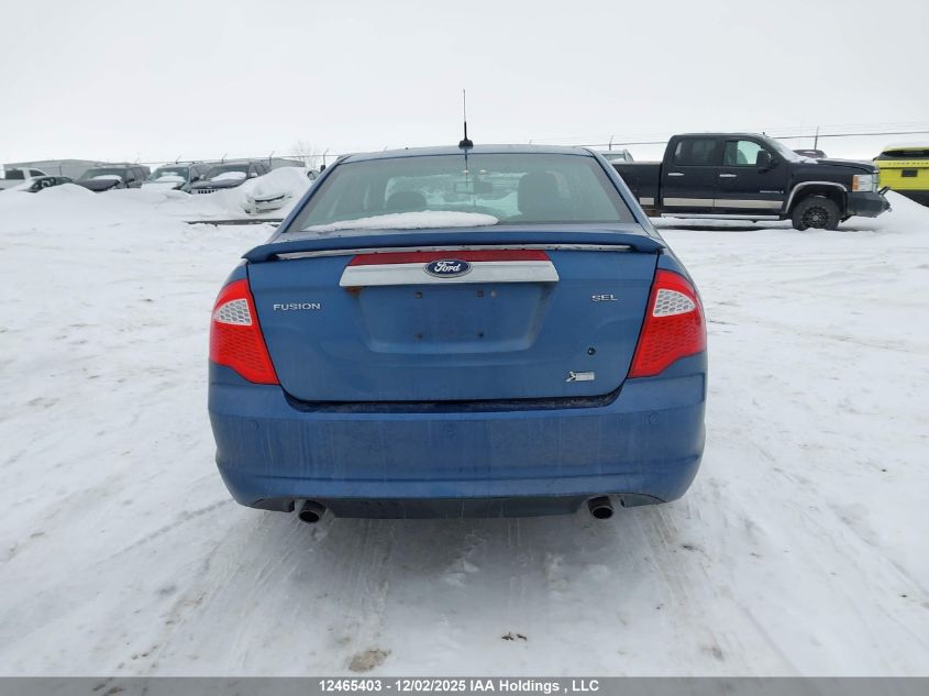 2010 Ford Fusion Sel VIN: 3FAHP0JG8AR339476 Lot: 12465403