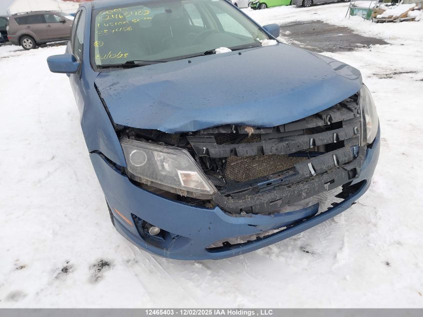 2010 Ford Fusion Sel VIN: 3FAHP0JG8AR339476 Lot: 12465403