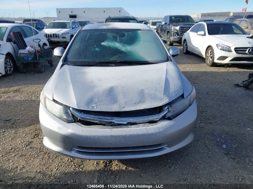 2012 Honda Civic Lx VIN: 2HGFB2F48CH042119 Lot: 12465408