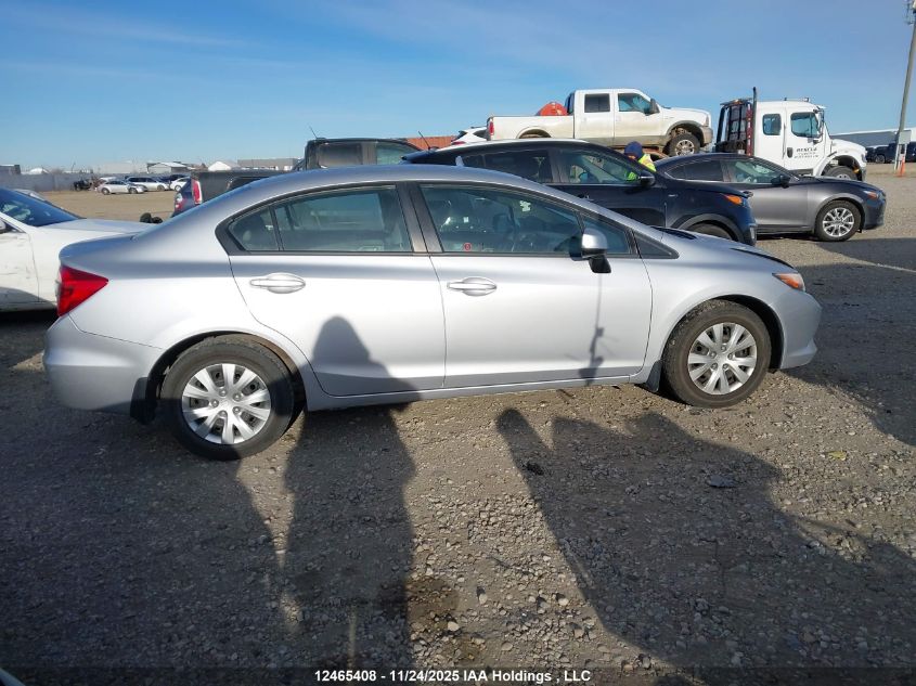 2012 Honda Civic Lx VIN: 2HGFB2F48CH042119 Lot: 12465408