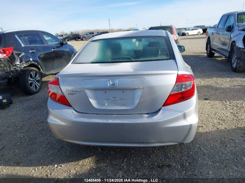 2012 Honda Civic Lx VIN: 2HGFB2F48CH042119 Lot: 12465408