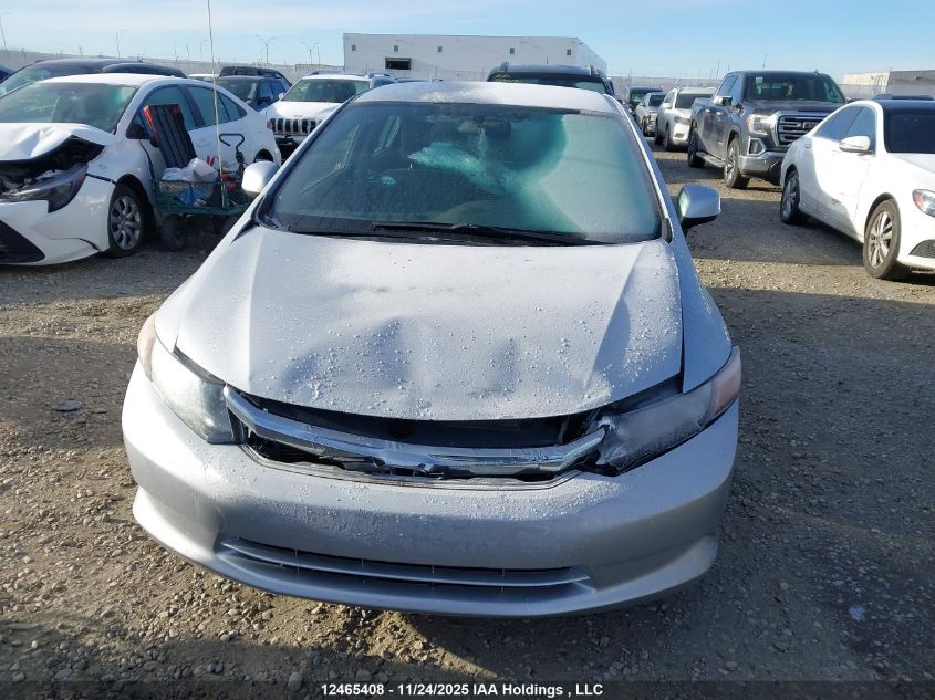 2012 Honda Civic Lx VIN: 2HGFB2F48CH042119 Lot: 12465408