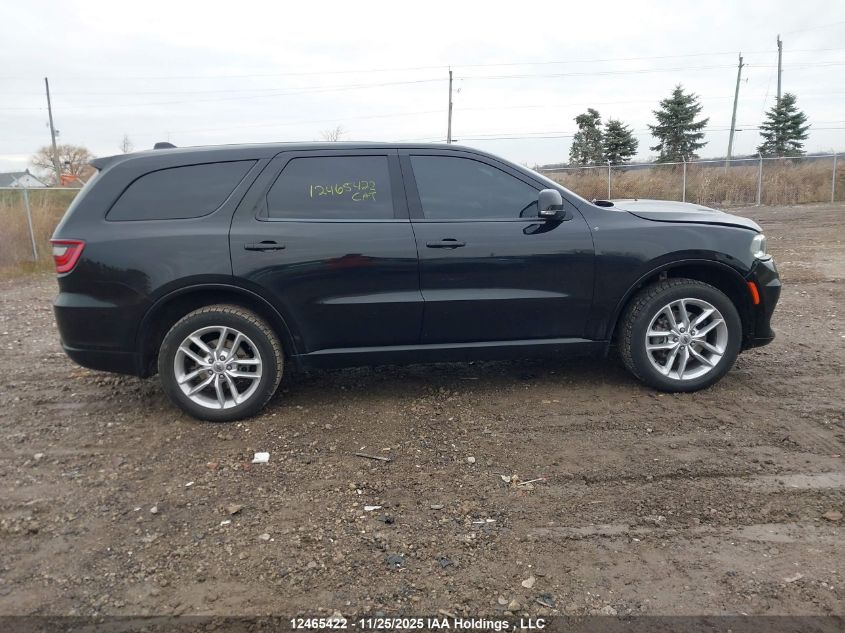 2022 Dodge Durango Gt VIN: 1C4RDJDG4NC183577 Lot: 12465422
