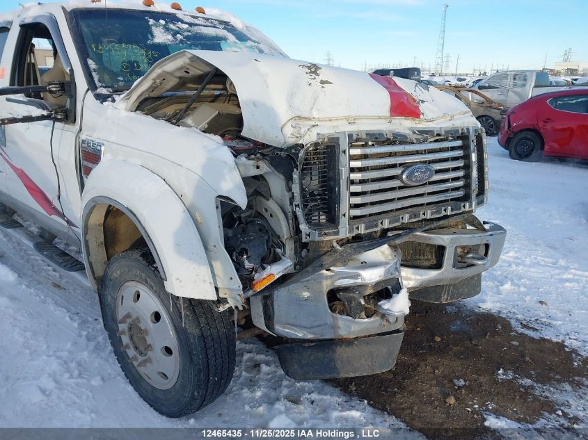 2008 Ford F450 Super Duty VIN: 1FTXW43R08ED91552 Lot: 12465435