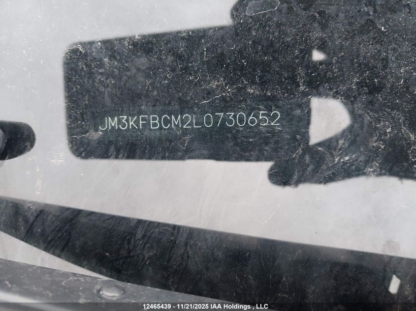 2020 Mazda Cx-5 Gs VIN: JM3KFBCM2L0730652 Lot: 12465439