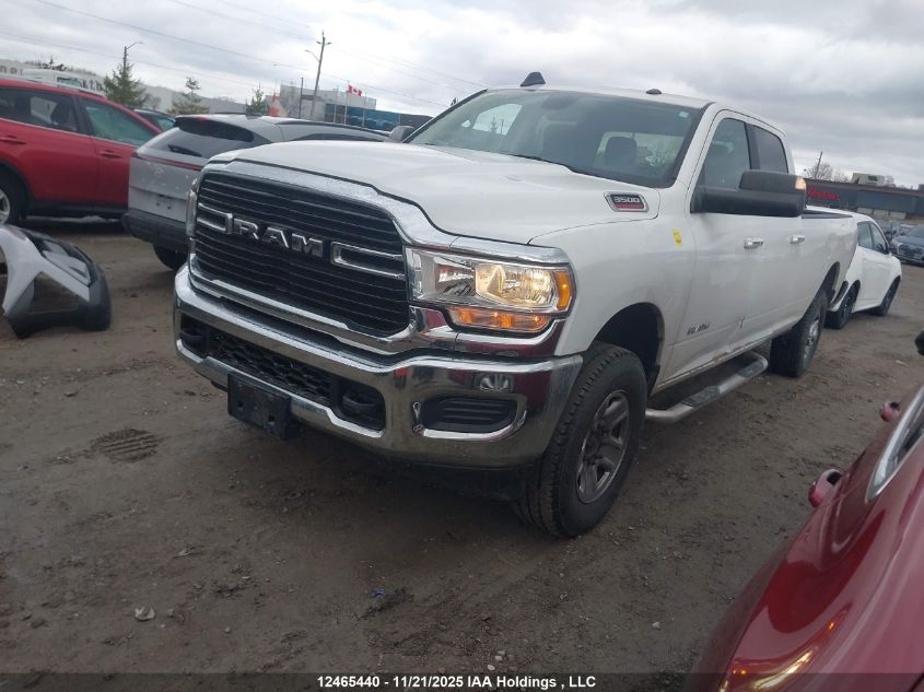 2019 Ram 3500 Big Horn VIN: 3C63R3HJ2KG582206 Lot: 12465440