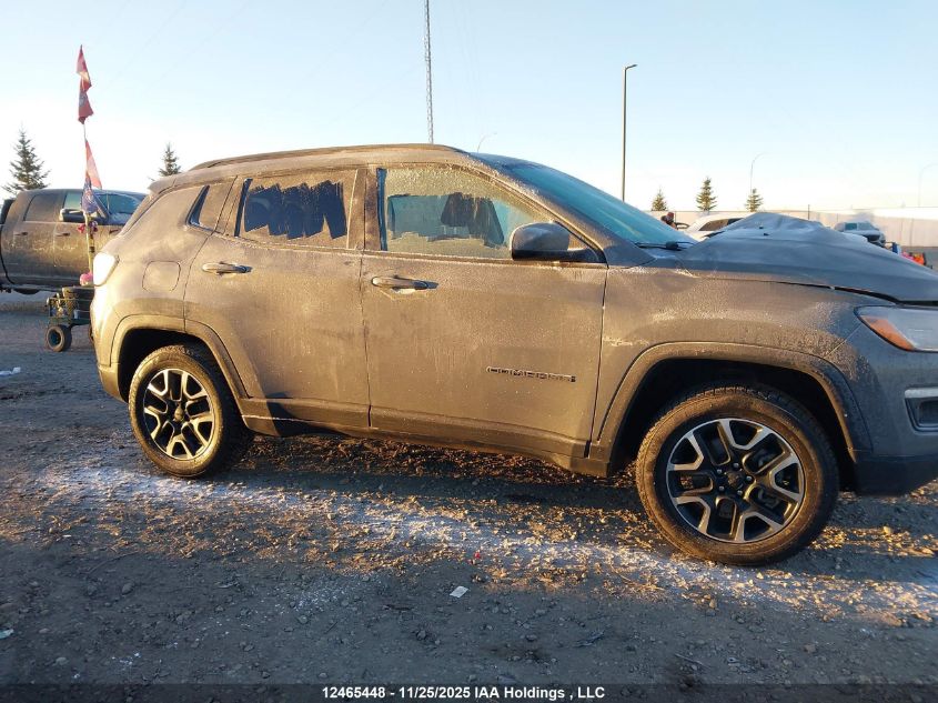 2019 Jeep Compass Sport VIN: 3C4NJDAB6KT776195 Lot: 12465448