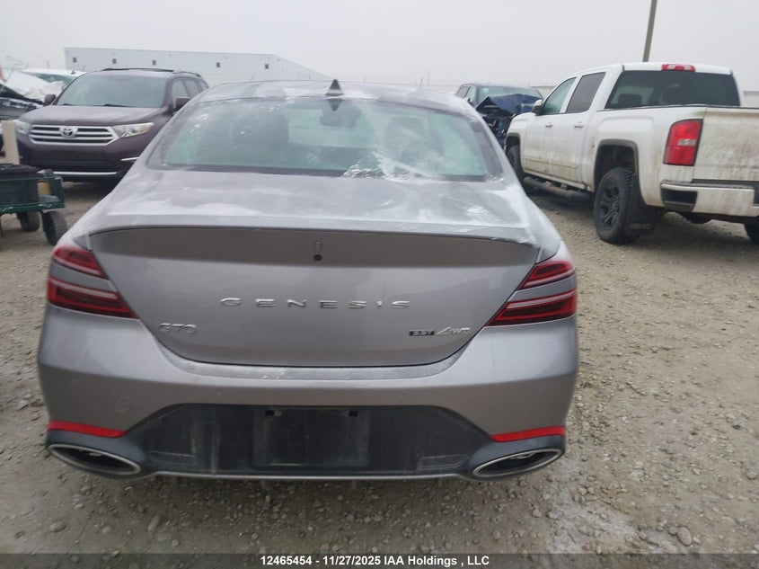 KMTG54SE6SU146190 2025 GENESIS G70 photo no. 16