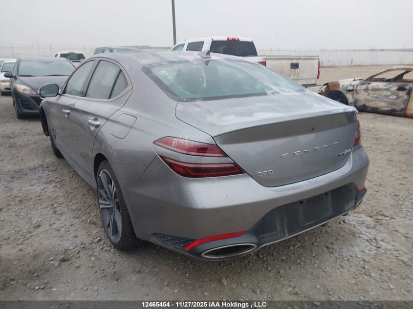 KMTG54SE6SU146190 2025 GENESIS G70 photo no. 3