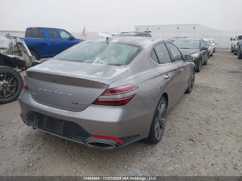 KMTG54SE6SU146190 2025 GENESIS G70 photo no. 4
