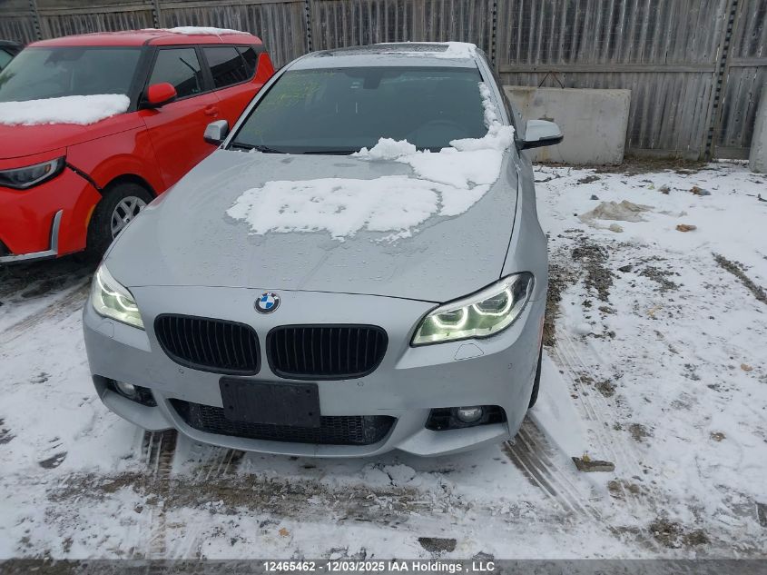 2016 BMW 535I xDrive VIN: WBA5B3C51GG260947 Lot: 12465462