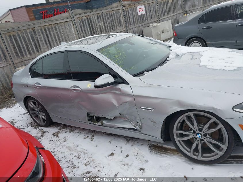 2016 BMW 535I xDrive VIN: WBA5B3C51GG260947 Lot: 12465462