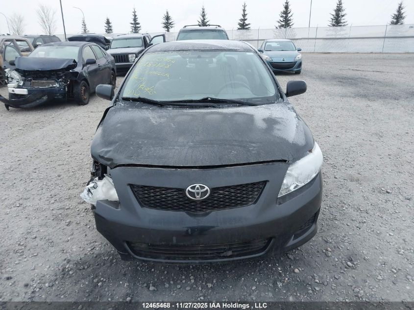 2010 Toyota Corolla Le VIN: 1NXBU4EE6AZ187128 Lot: 12465468