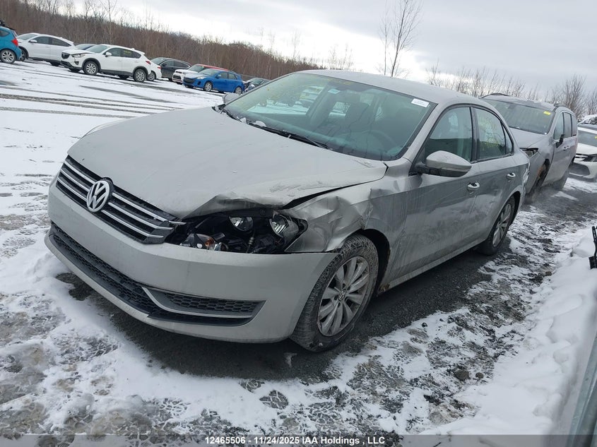 1VWAH7A33CC055086 2012 VOLKSWAGEN PASSAT photo no. 2