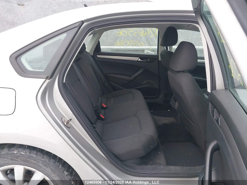 1VWAH7A33CC055086 2012 VOLKSWAGEN PASSAT photo no. 8