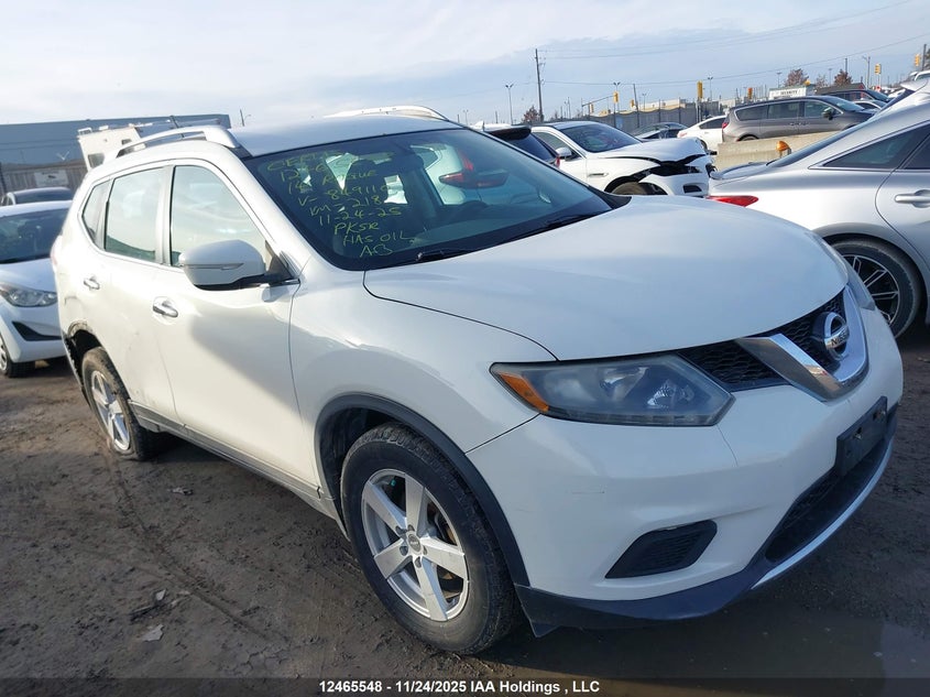 5N1AT2MV0EC849110 2014 Nissan Rogue S/Sl/Sv auction photo 1