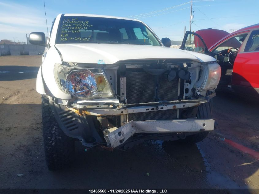 2011 Toyota Tacoma Double Cab Long Bed VIN: 3TMMU4FN9BM023650 Lot: 12465568