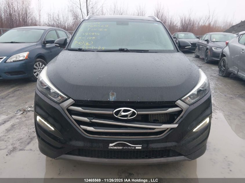 2016 Hyundai Tucson VIN: KM8J3CA24GU020814 Lot: 12465569