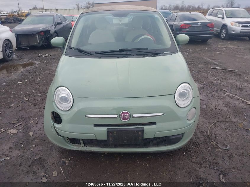 2013 Fiat 500 Pop VIN: 3C3CFFDR5DT534602 Lot: 12465576