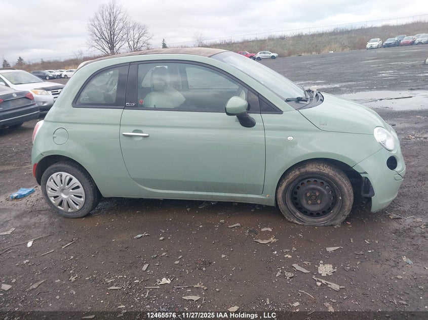 2013 Fiat 500 Pop VIN: 3C3CFFDR5DT534602 Lot: 12465576