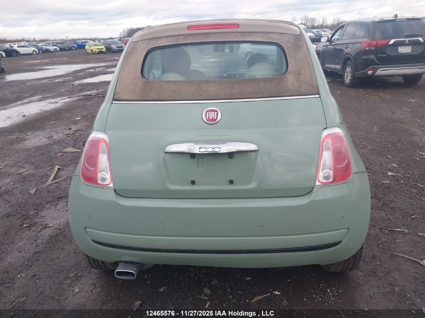 2013 Fiat 500 Pop VIN: 3C3CFFDR5DT534602 Lot: 12465576