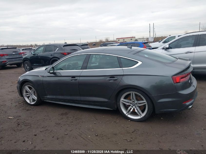 2018 Audi A5 2.0T Technik VIN: WAUFNCF54JA077852 Lot: 12465589