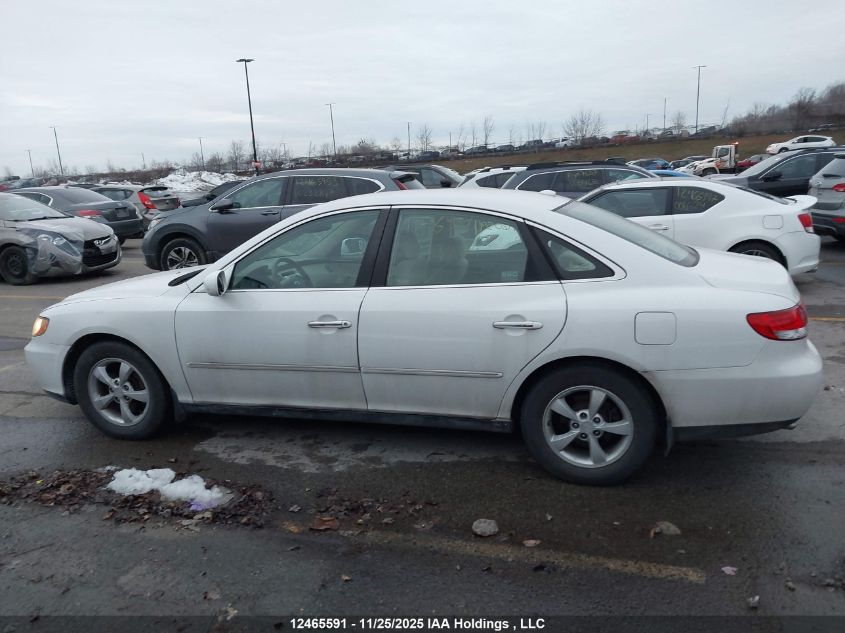 2007 Hyundai Azera VIN: KMHFC46D27A236829 Lot: 12465591