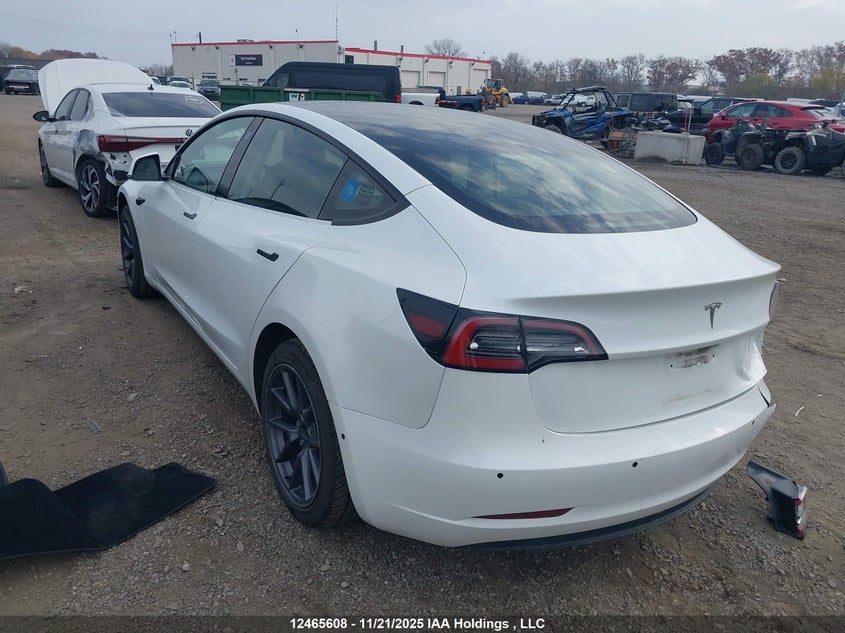 5YJ3E1EA2NF258034 2022 TESLA MODEL 3 photo no. 3