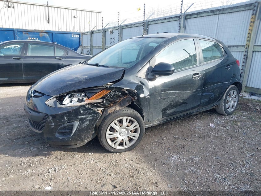 JM1DE1KY0C0144728 2012 MAZDA 2 photo no. 2