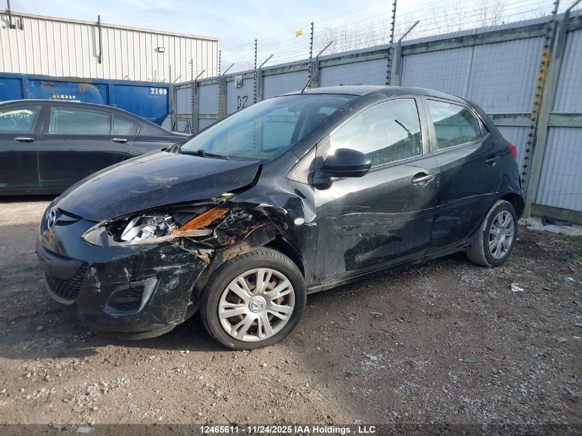 2012 Mazda Mazda2 VIN: JM1DE1KY0C0144728 Lot: 12465611