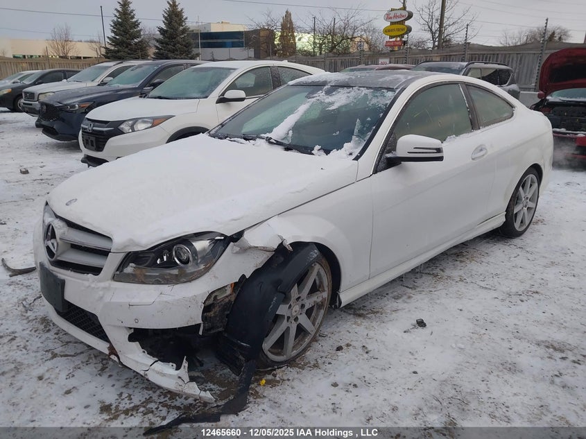 WDDGJ8JB4DF992324 2013 MERCEDES-BENZ C-KLASSE photo no. 2